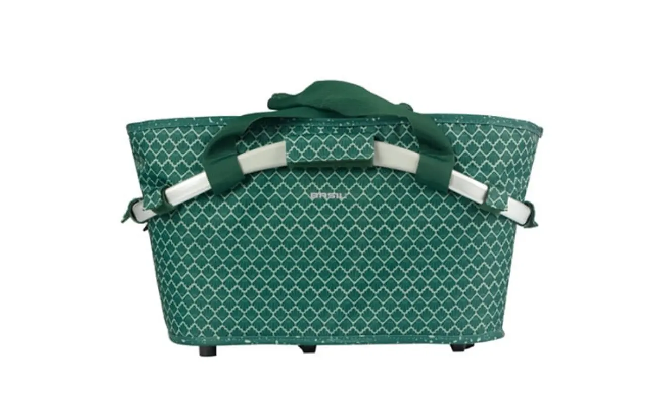 Basil Flair Carry All Rear Basket MIK, 22L, Green - Image 2