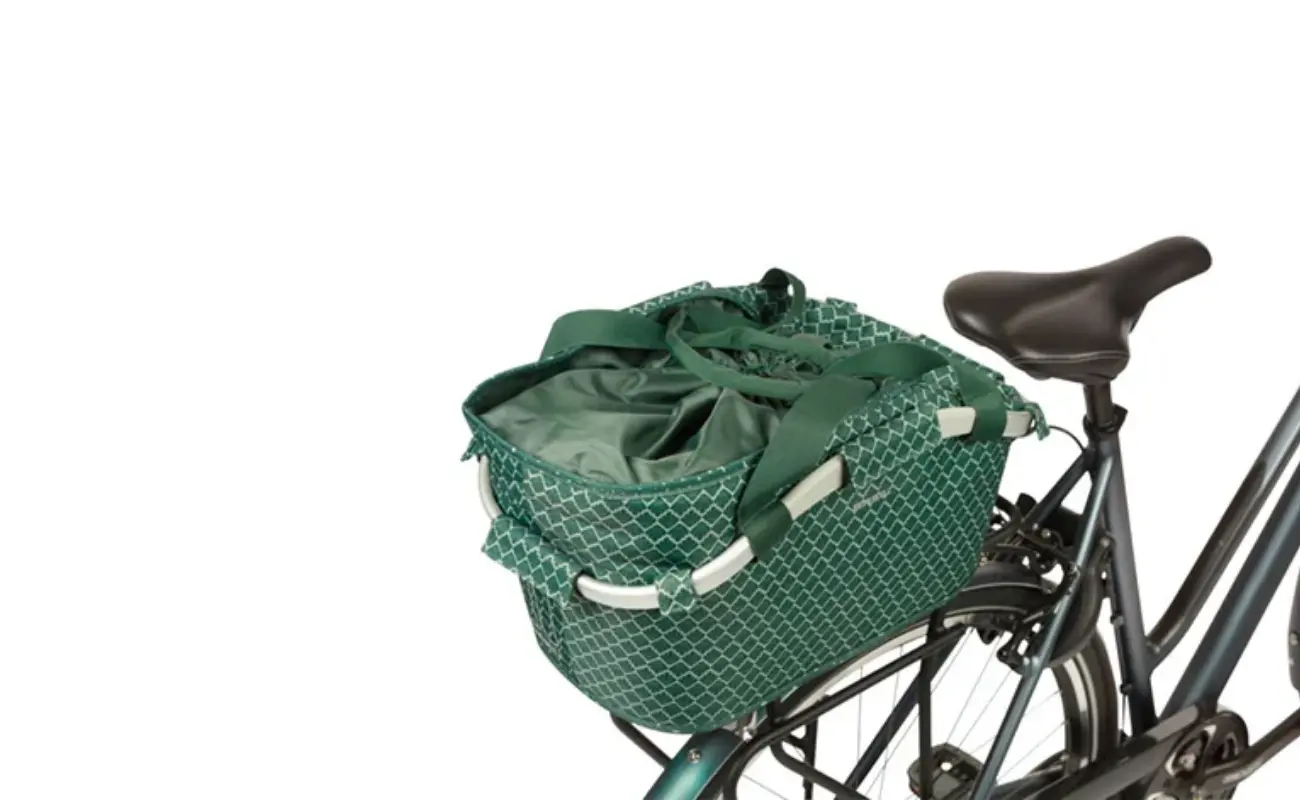 Basil Flair Carry All Rear Basket MIK, 22L, Green - Image 5