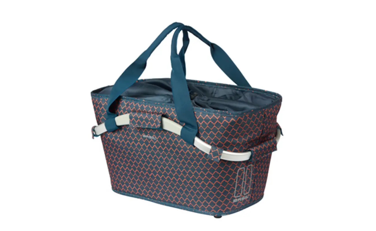 Basil Flair Carry All Rear Basket MIK, 22L, Navy - Image 2