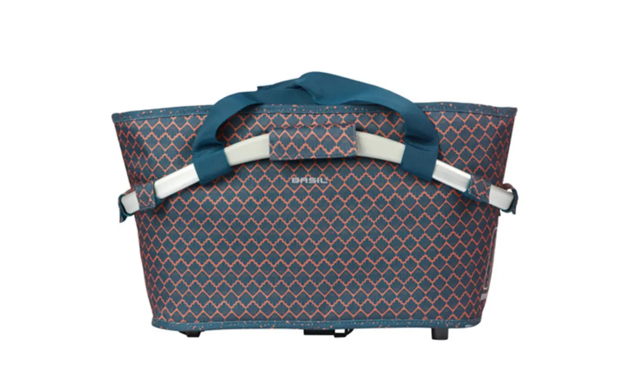 Basil Flair Carry All Rear Basket MIK, 22L, Navy - Image 4
