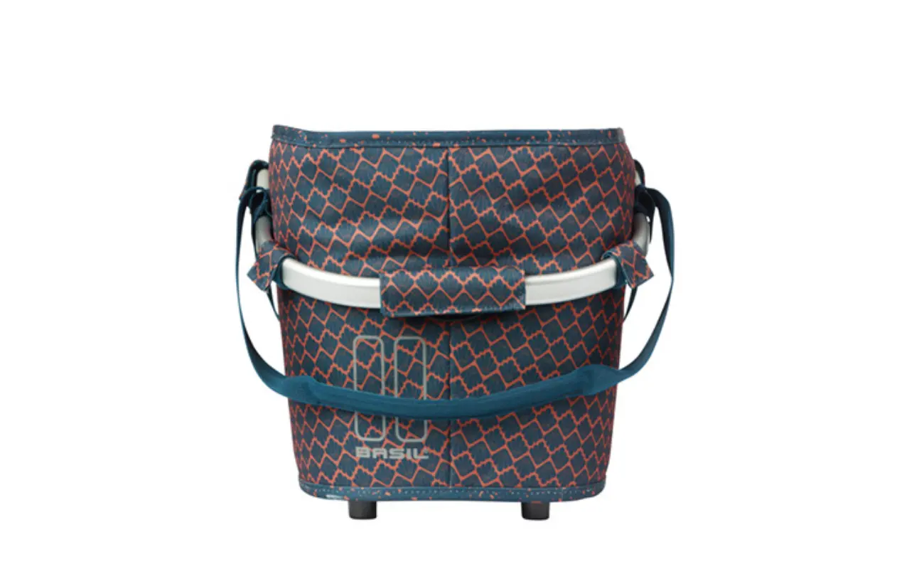 Basil Flair Carry All Rear Basket MIK, 22L, Navy - Image 5