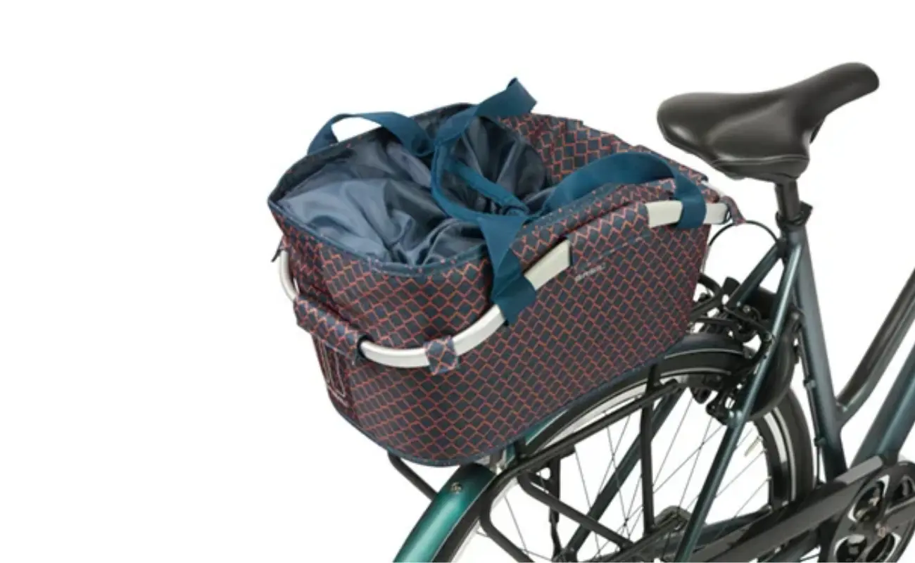 Basil Flair Carry All Rear Basket MIK, 22L, Navy - Image 8