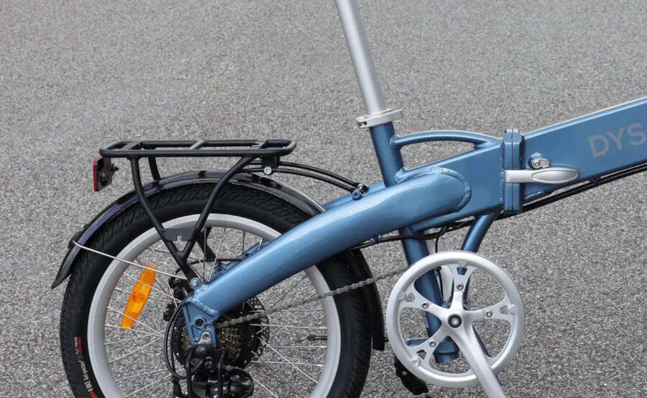 Dyson 20" Folding - MIK Rear Rack Electric Folding Bike - Image 4