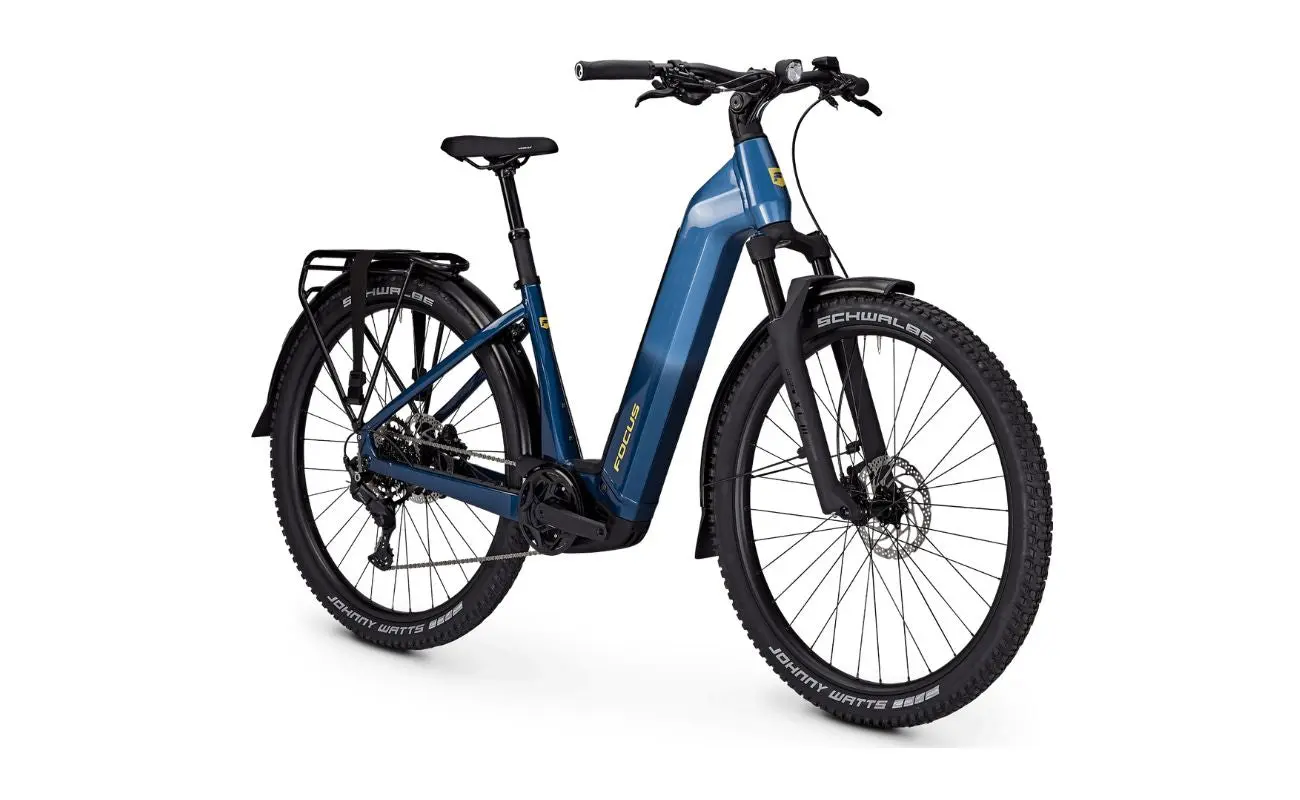 Focus F26 Aventura2 6.7 Wave E-Bike - Blue - Image 4