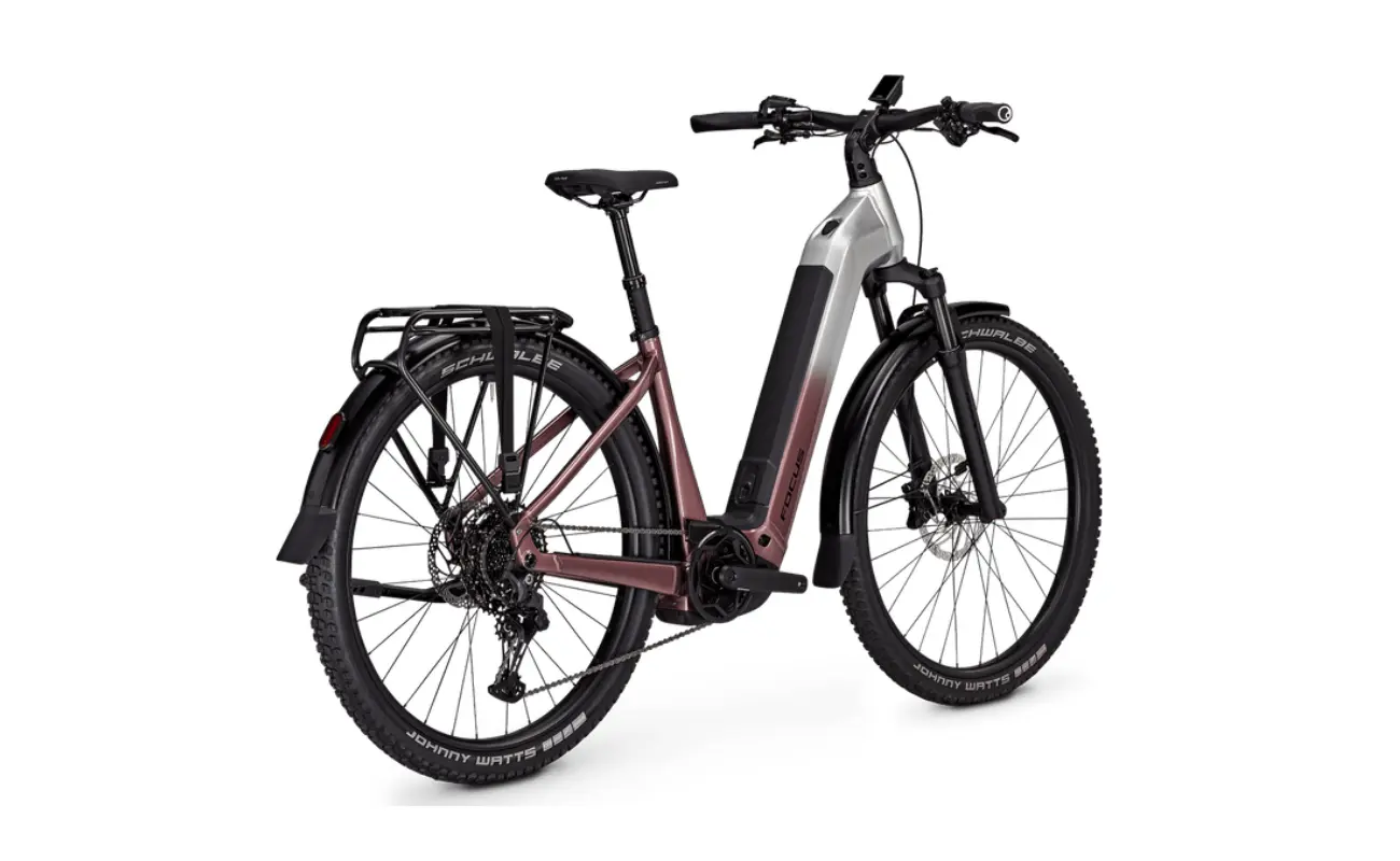 Focus F26 Aventura2 6.8 Wave 800Wh EBike, Silver/Mauve - Image 3
