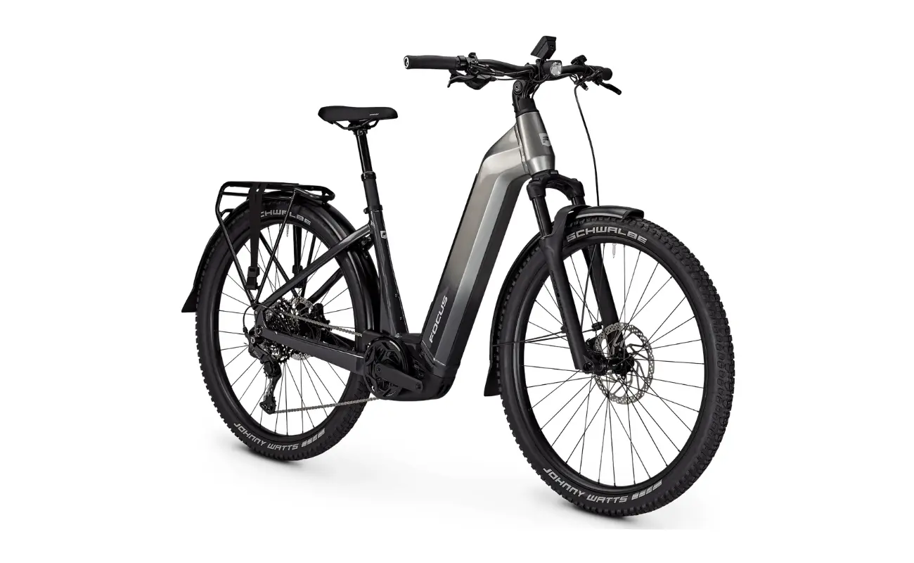 Focus F26 Aventura2 6.8 Wave 800Wh E-Bike, Steelgrey - Image 2