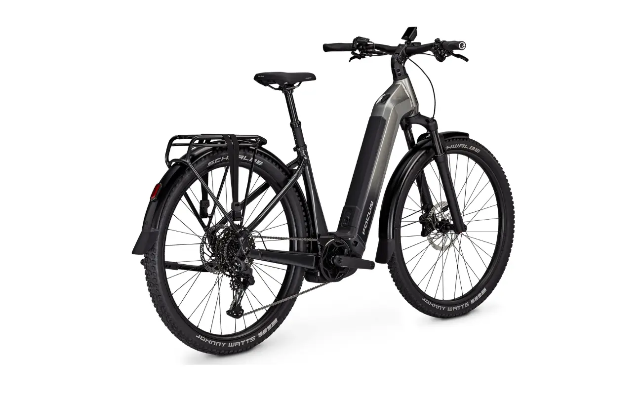 Focus F26 Aventura2 6.8 Wave 800Wh E-Bike, Steelgrey - Image 3