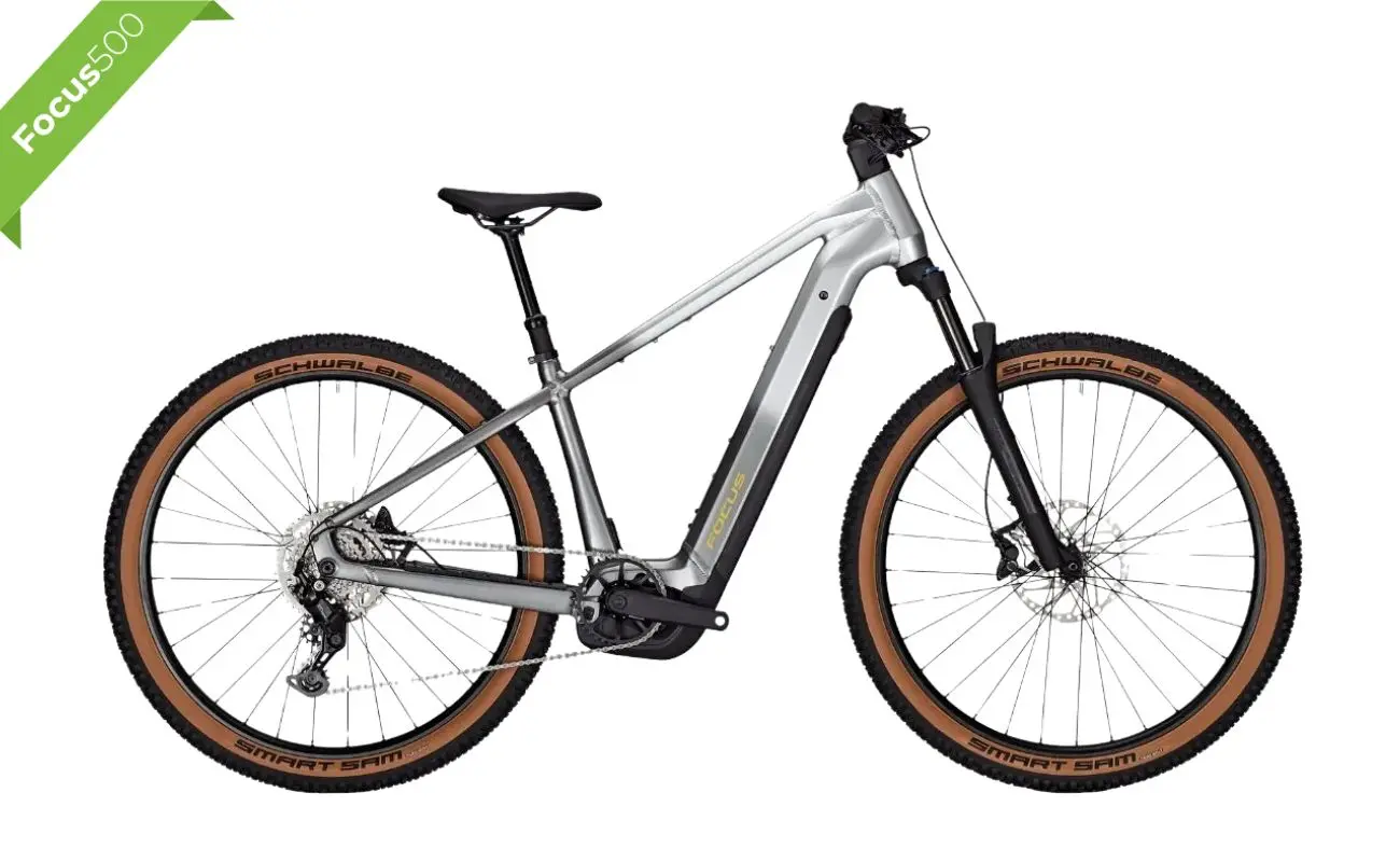 Focus F26 Jarifa2 6.7 Hardtail E-MTB, Silver - Image 2