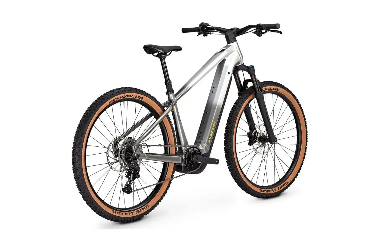 Focus F26 Jarifa2 6.7 Hardtail E-MTB, Silver - Image 4