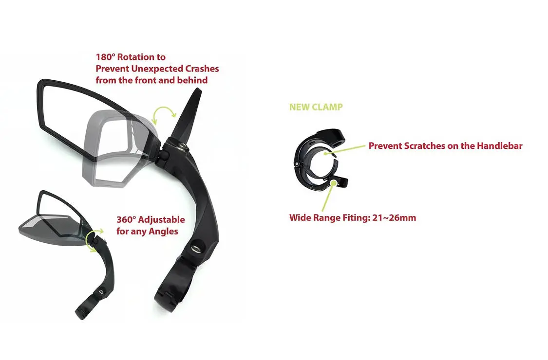 Hafny Handlebar Mirror - Image 3