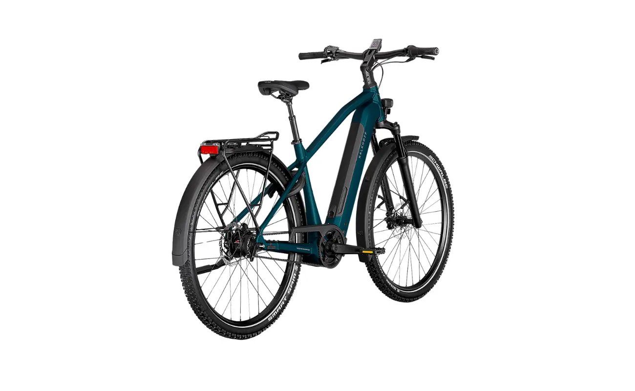 Kalkhoff K26 Entice 3 Excite Belt Gents EBike, Green - Image 3