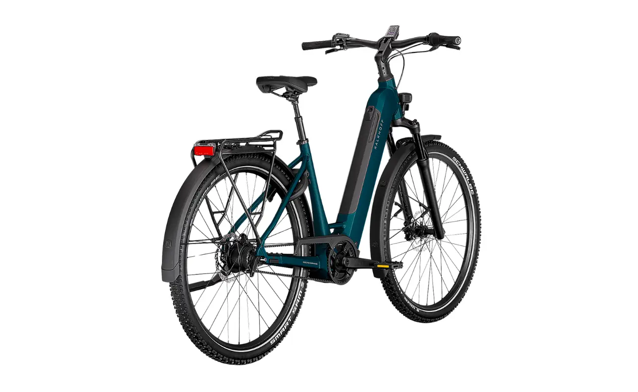 Kalkhoff K26 Entice 3 Excite Belt Wave EBike, Green - Image 3