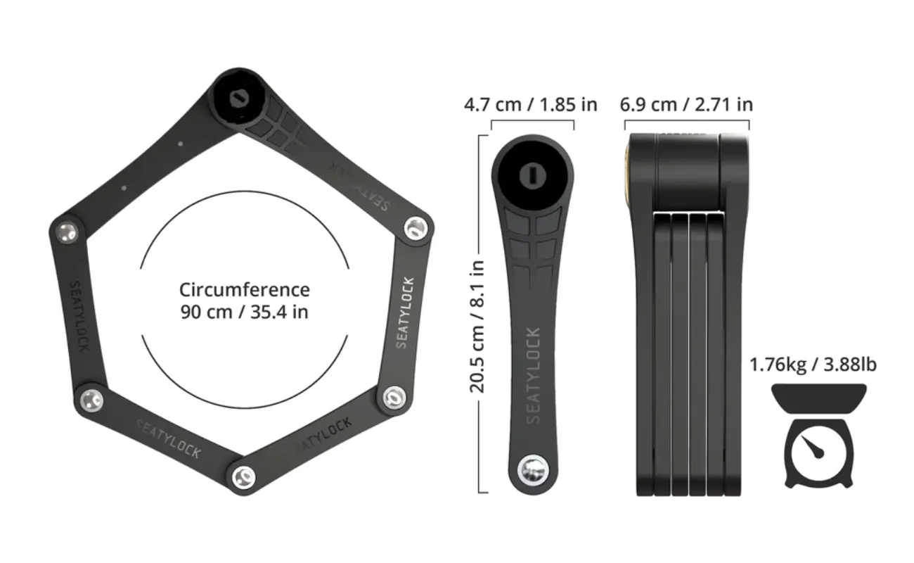 Seatylock Foldylock 90cm - Image 4