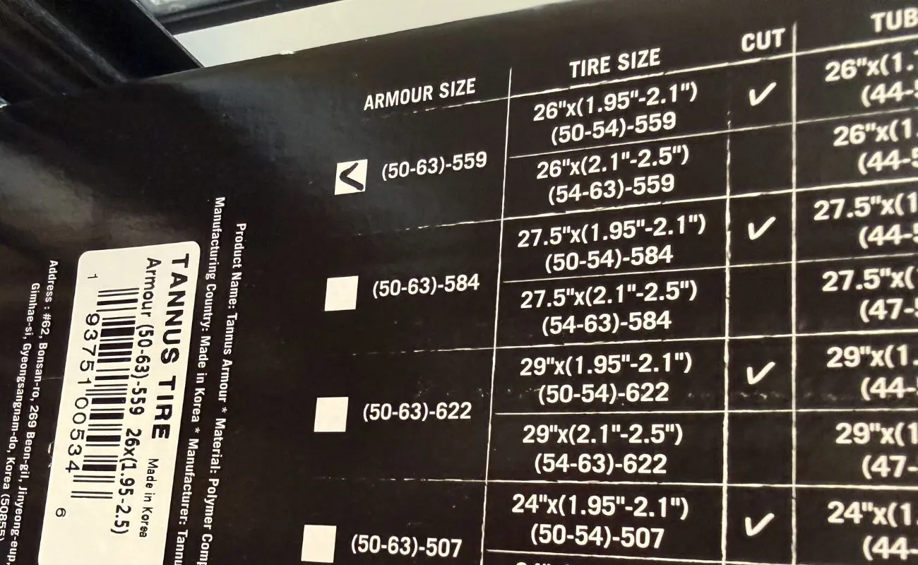 Tannus Armour Tyre Liners - Image 5