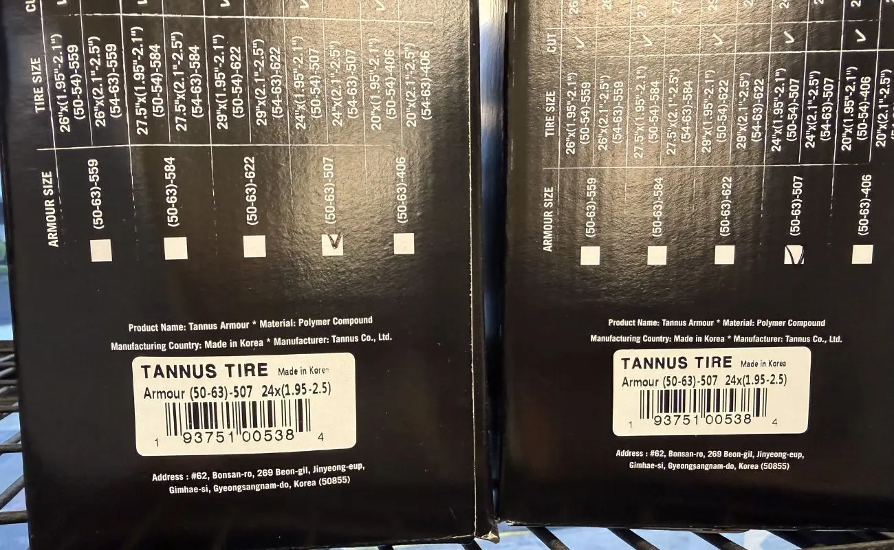 Tannus Armour Tyre Liners - Image 6